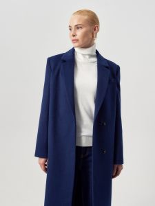 Шерстяное пальто с мембраной