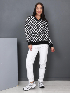 Лотто - джемпер гусиные лапки