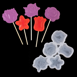 Форма силиконовая для леденцов 