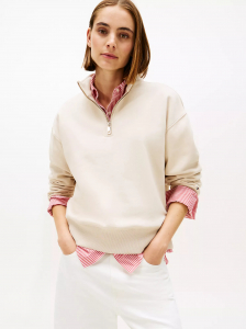 Fleece Quarter-Zip Sweatshirt