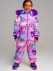 Комбинезон зимний для девочки