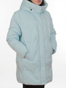 2404 LT. BLUE Куртка зимняя женская (200 гр. холлофайбер)