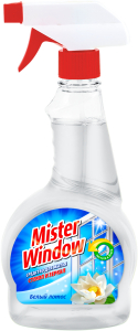 Ср-во для мытья стекол Mister Window Белый лотос 500мл Фабрика Ромакс