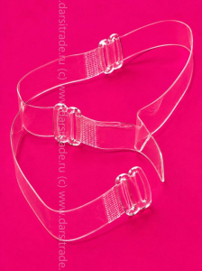 Бретель силиконовая 15мм №A009 Dentelle Дроп