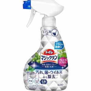 KAO Toilet Magiclean Deodorant Clean Sterilization Spray Чистящее и дезодорирующее средство для туалета, аромат свежей мяты, 350 мл