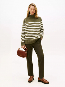 Slim Fit Ponte Pull-On Pant