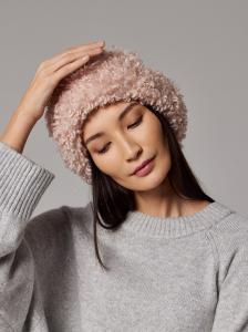 Шапка на флисе с шерстью мериноса PR 25012