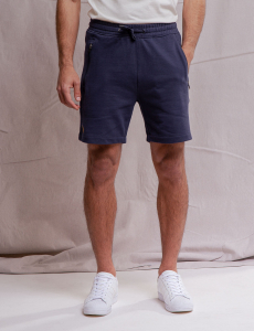 WHITE LABEL FRENCH TERRY ZIPPER SHORTS