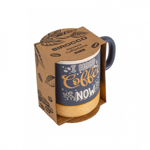 Кружка CoffeeMania синяя 420мл