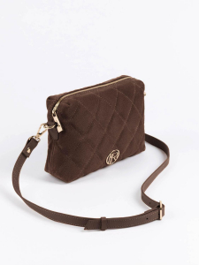 Женская кожаная сумка Richet 2906LGCU 440826 Коричневый