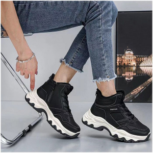 3528-1 черн Ботинки деми женские (36-41)/8