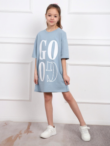 Летс гоу - туника серый