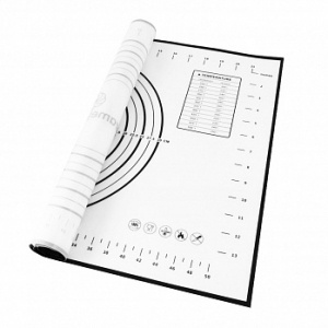 Коврик силиконовый для раскатки теста  с разметкой, 60*40 см