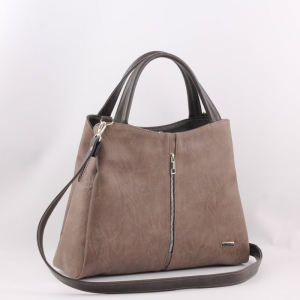 Сумка 373 македония какао+шоколад ФОРМАТ