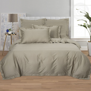 Постельное белье Оливковый (мако-сатин)
