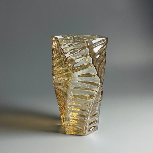 200-202 Декоративная ваза для цветов 25см в под.уп.(х8)Стекло