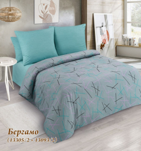 Постельное белье из поплина Бергамо