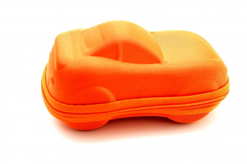 Футляр солнце на молнии z - п16 оранжевый машинка