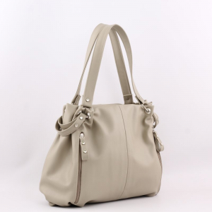 Сумка 610 гладкий песочный ФОРМАТ 