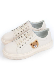 05-SD12-2D BEIGE Кроссовки женские (натуральная кожа)