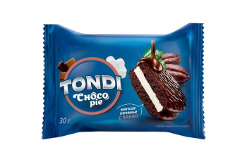 «Tondi», choco Pie с какао (коробка 2,13 кг)