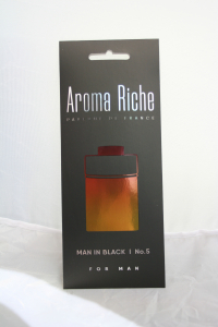 Ароматизатор воздуха AROMA RICHE Man in black №5 картонный