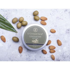 Крем для тела сливочный «Питание» с маслом сладкого миндаля и маслом оливы 150 мл