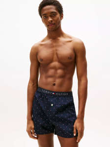 Slim Fit Woven Boxer
