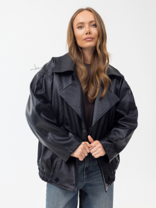 Куртка женская (эко-кожа) демисезон