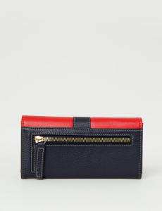 MEDALLION LARGE FLAP WALLET