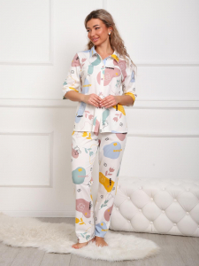 Лиадан - пижама молочный