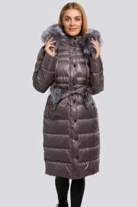 Пальто натуральный мех