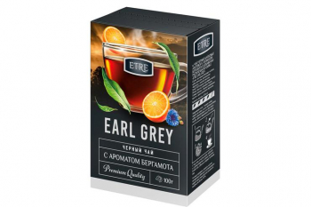 «ETRE», чай Earl Grey черный листовой с бергамотом, 100 г