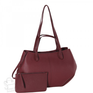 Сумка женская кожаная 1338TH wine red Polina&Eiterou  в Новосибирске
