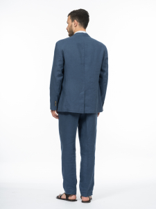 Прямые брюки regular изо льна