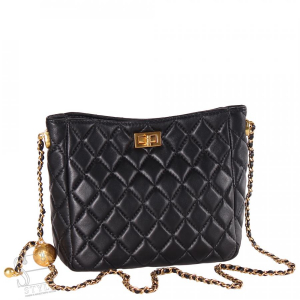 Сумка женская кожаная 9700NN black Natale Navetta/50