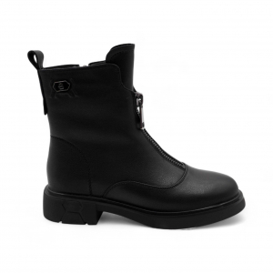 Ботинки из натуральной кожи Р-240-1 черные