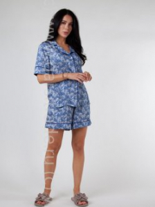 Комплект №210027-1 Chantemely Дроп рубашка шорты