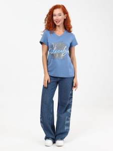 Колеус - футболка индиго