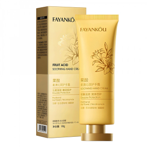 Разглаживающий крем для рук FAYANKOU с фруктовыми кислотами