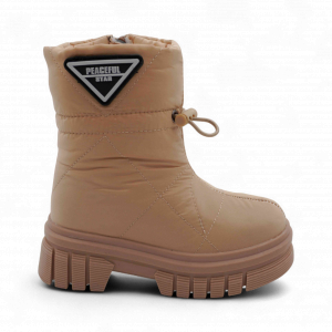 Дутики В5016-11 бежевые