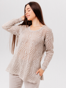 Джемпер из льна 4-280