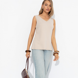 Топ из хлопка, Нежное совершенство (nude)