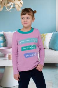 лонгслив для девочки Д 020-08 -50%