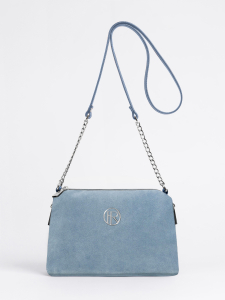 Женская кожаная сумка Richet 3199LNСU 866433 голубой