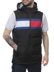 2113 BLACK Жилет мужской (100 гр. синтепон)