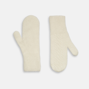 Варежки с теплой ангорой