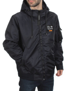 8734 DK. BLUE Куртка мужская демисезонная (100 гр. синтепон)