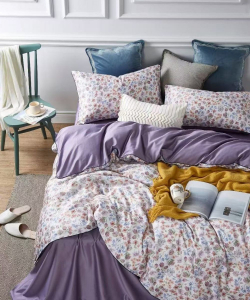 Комплект постельного белья Цветочная сказка сатин