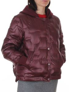 25-838 BURGUNDY Куртка пуховая женская